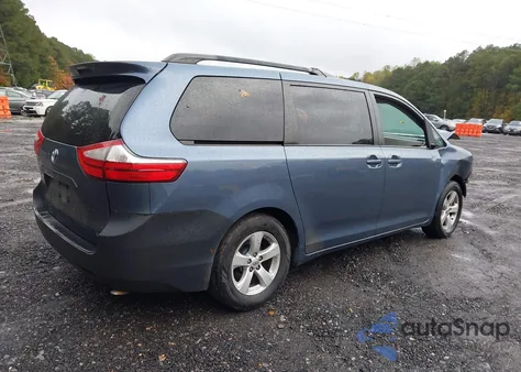2015 Toyota Sienna Le 8 Passenger from USA, damaged, VIN 5TDKK3DCXFS646967
